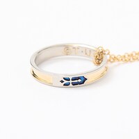 セイバーモデルのネックレス。