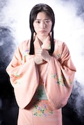 映画「GOZEN-純恋の剣-」に出演する優希美青。