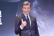 「運び屋」の特別試写会に出席した舘ひろし。