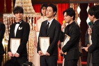 左から中川大志、成田凌、吉沢亮。