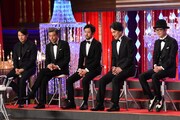 左から岡田准一、舘ひろし、濱津隆之、役所広司、リリー・フランキー。