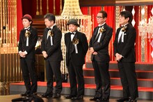 左から上田慎一郎、是枝裕和、白石和彌、滝田洋二郎、本木克英。