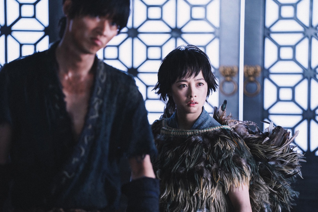 映画「キングダム」の場面写真。