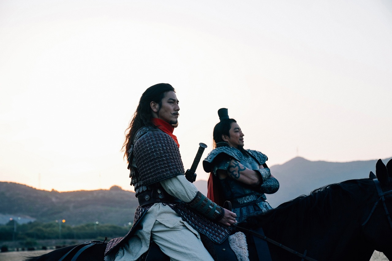 映画「キングダム」の場面写真。