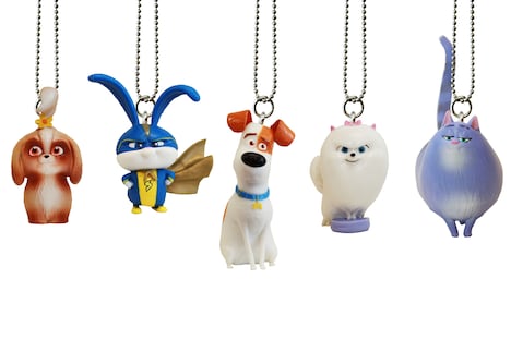 ムビチケ特典となるストラップ一覧。