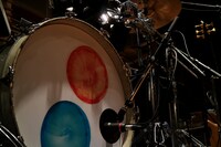 フィッシュマンズ茂木欣一のドラムセット。