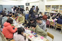 アニメワークショップの様子。