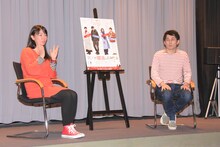 左から大九明子、じろう。