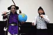 左からゴー☆ジャス、脳みそ夫。
