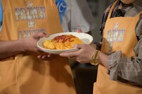 黄色チームのオムライス。