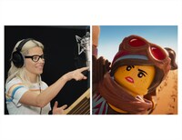 エリザベス・バンクス（左）が声を当てるルーシー（右）。