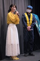 左から福田麻由子、ダンカン。