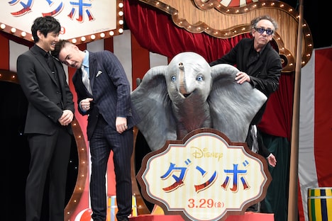3月14日に行われた「ダンボ」ジャパンプレミアの様子。