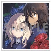 第1週入場特典の島田フミカネ描き下ろしミニ色紙。