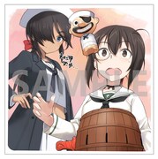 第1週入場特典の島田フミカネ描き下ろしミニ色紙。