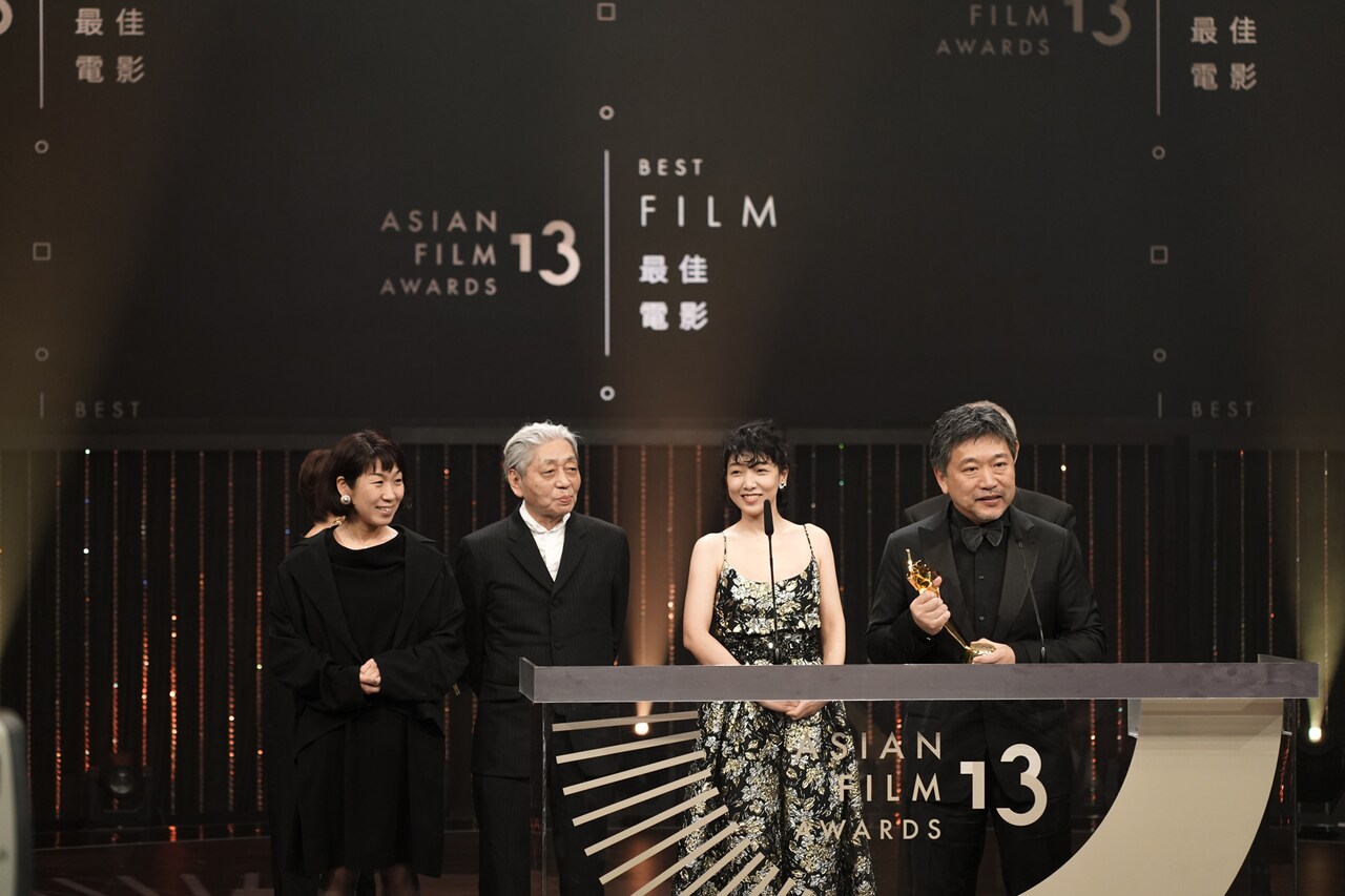 「万引き家族」がアジア・フィルム・アワード2冠！役所広司、塚本晋也も受賞