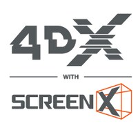 4DX with ScreenXロゴ