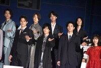 映画「PRINCE OF LEGEND」初日舞台挨拶の様子。