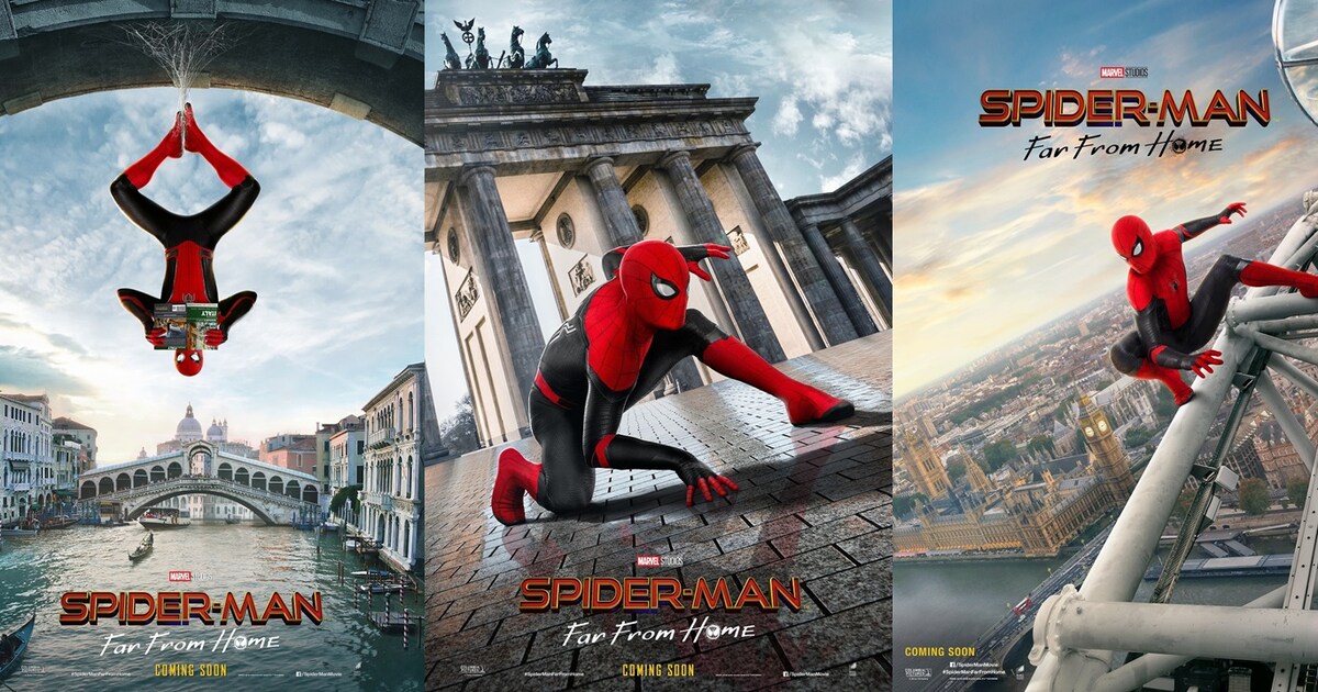 実写版「スパイダーマン」新作ポスター解禁、ピーターが赤×黒の新 