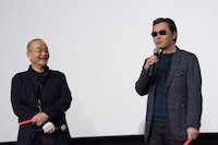 左からこだま兼嗣総監督、北条司。