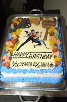 リョウと香の誕生日ケーキ。