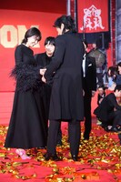 「キングダム」レッドカーペットイベントの様子。