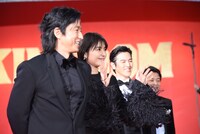 「キングダム」レッドカーペットイベントの様子。