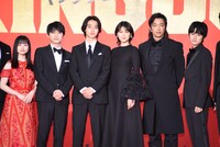 「キングダム」レッドカーペットイベントの様子。