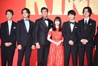 「キングダム」レッドカーペットイベントの様子。