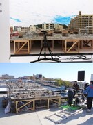 「麻雀放浪記2020」和田誠版に敬意を表し、“焼け野原”はミニチュアセットで撮影