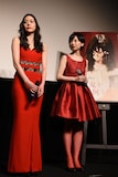 左から松山愛里、中谷仁美。