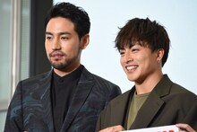 小柳友と白濱亜嵐。