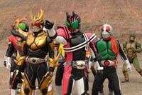 「劇場版 仮面ライダーディケイド オールライダー対大ショッカー ディレクターズカット版」 (c)2009 劇場版「ディケイド・シンケンジャー」製作委員会 (c)石森プロ・東映