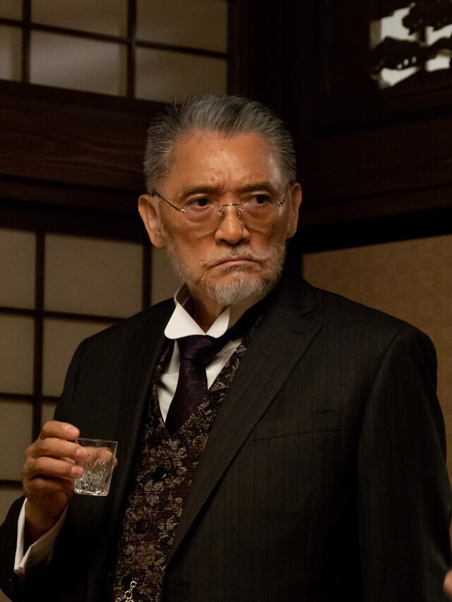 萩原健一演じる高橋是清。