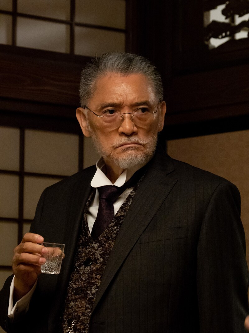 萩原健一演じる高橋是清。