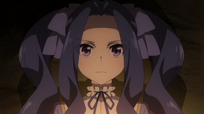 アニメ第13話「盾の悪魔」より。