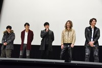 「仮面ライダージオウ スピンオフ RIDER TIME 前夜祭 プレミア上映＆トークショー」の様子。