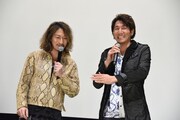 左から萩野崇、弓削智久。