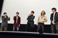 「仮面ライダージオウ スピンオフ RIDER TIME 前夜祭 プレミア上映＆トークショー」の様子。