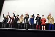 「仮面ライダージオウ スピンオフ RIDER TIME 前夜祭 プレミア上映＆トークショー」の様子。