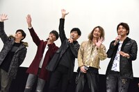 「仮面ライダージオウ スピンオフ RIDER TIME 前夜祭 プレミア上映＆トークショー」の様子。