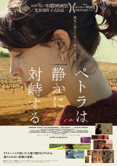 「ペトラは静かに対峙する」ポスタービジュアル