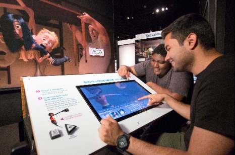 「The Science Behind PIXAR」の様子。