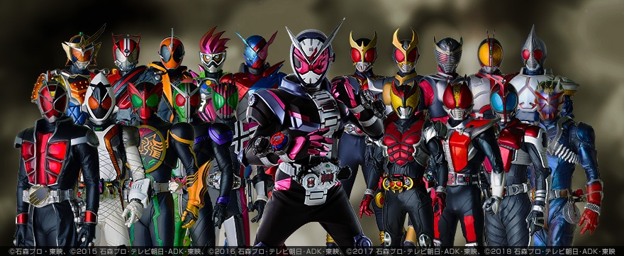 「ありがとう!平成仮面ライダー ―平成最後にあなたが見たい200話を一挙放送！―」ビジュアル