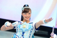 白雪リン役の隅谷百花。