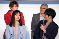 ドラマ「パーフェクトワールド」製作発表会見の様子。