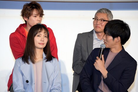 ドラマ「パーフェクトワールド」製作発表会見の様子。