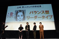 山崎賢人の「キングダム」キャラクター診断の結果。