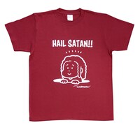 高橋ヨシキのヘイルサタンTシャツ（レッド / 税込2700円）