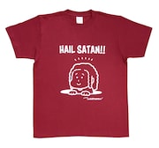 高橋ヨシキのヘイルサタンTシャツ(レッド / 税込2700円)